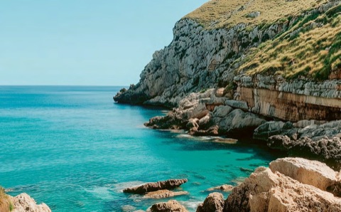 Baai aan de Costa Blanca Noord