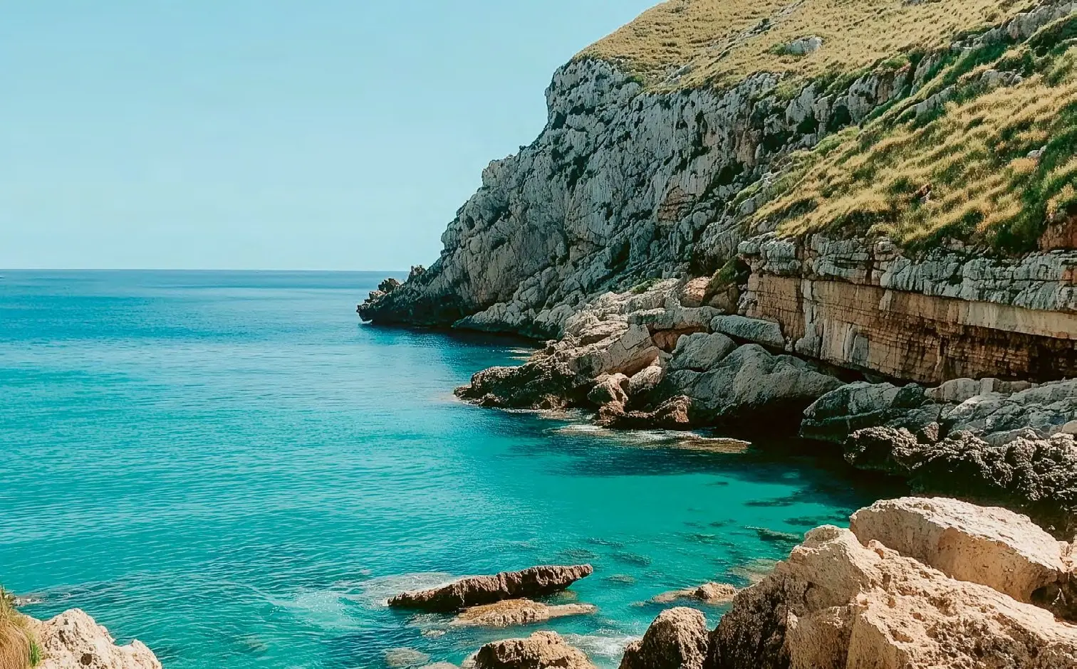 Baai aan de Costa Blanca Noord