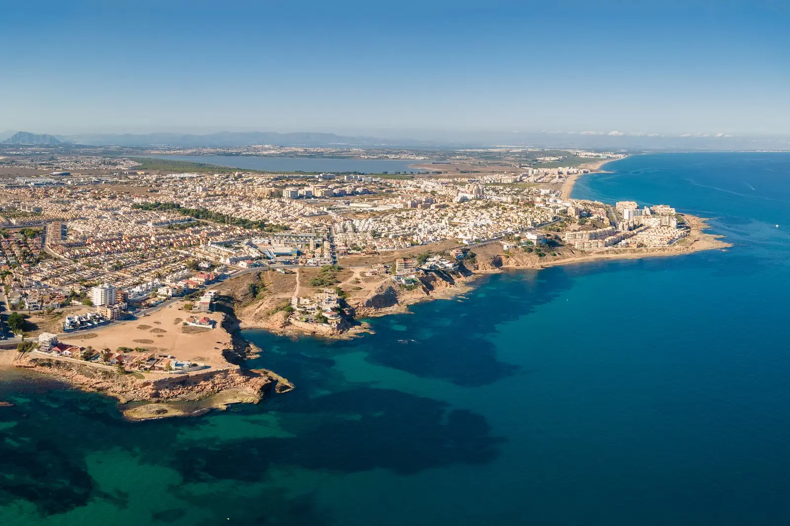 De kust bij Torrevieja