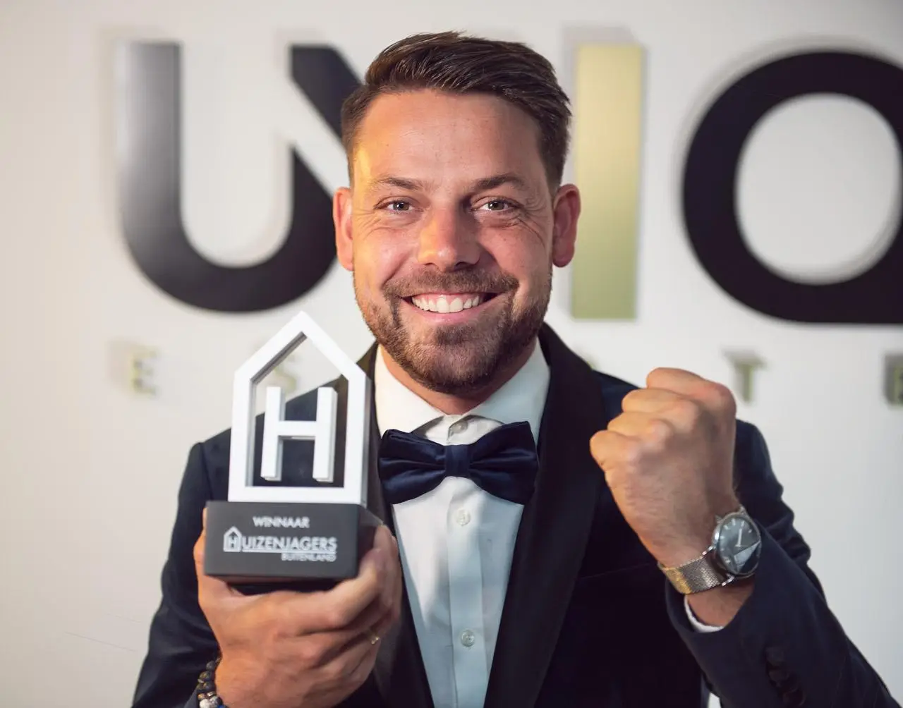 Serge, zaakvoerder van UNIQ Estates